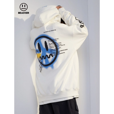 Beaster man's and Women's hooded sweatshirt BR L020 Streetwear, B042091228-308127 02