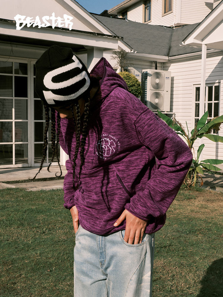 Beaster man's and Women's hoodie sweatshirt BR L029 Streetwear, B34408U227