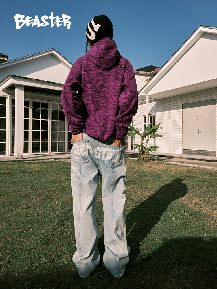 Beaster man's and Women's hoodie sweatshirt BR L029 Streetwear, B34408U227