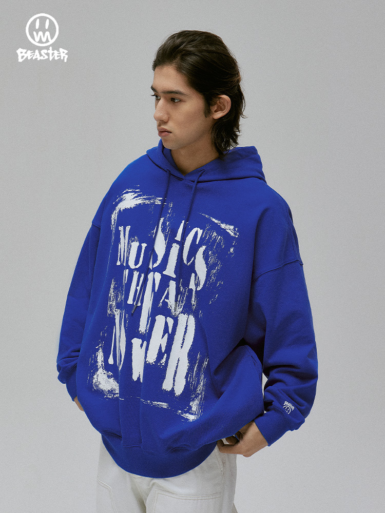 Beaster man's and Women's hoodie sweatshirt BR L039 Streetwear, B31408D035