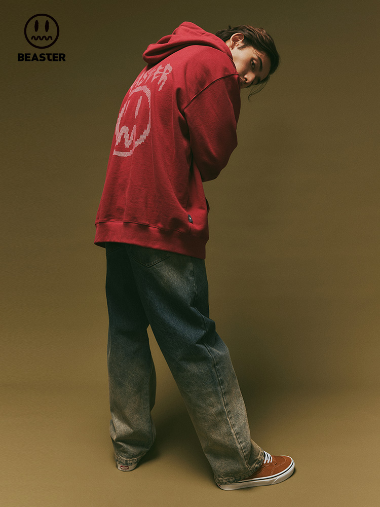 Beaster man's and Women's hoodie sweatshirt BR L048 Streetwear, B24308B106