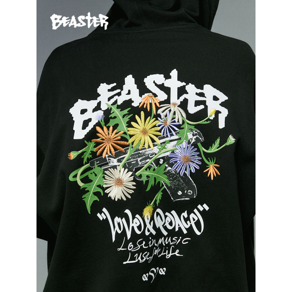 Beaster man's and Women's hoodie sweatshirt BR L050 Streetwear, B34211U220