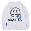 Beaster man's crew neck sweatshirt BR L010 Streetwear, B032082064