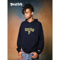 Beaster man's hoodie sweatshirt BR L023 Streetwear, B34108X277