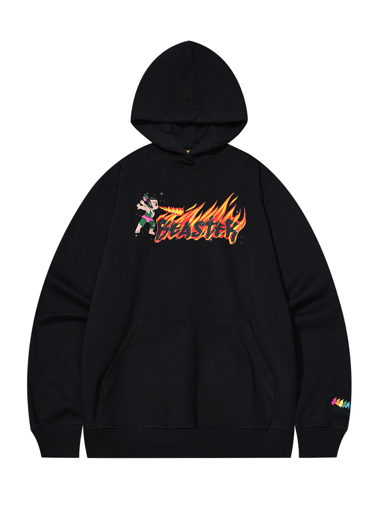 Beaster man's hoodie sweatshirt BR L023 Streetwear, B34108X277