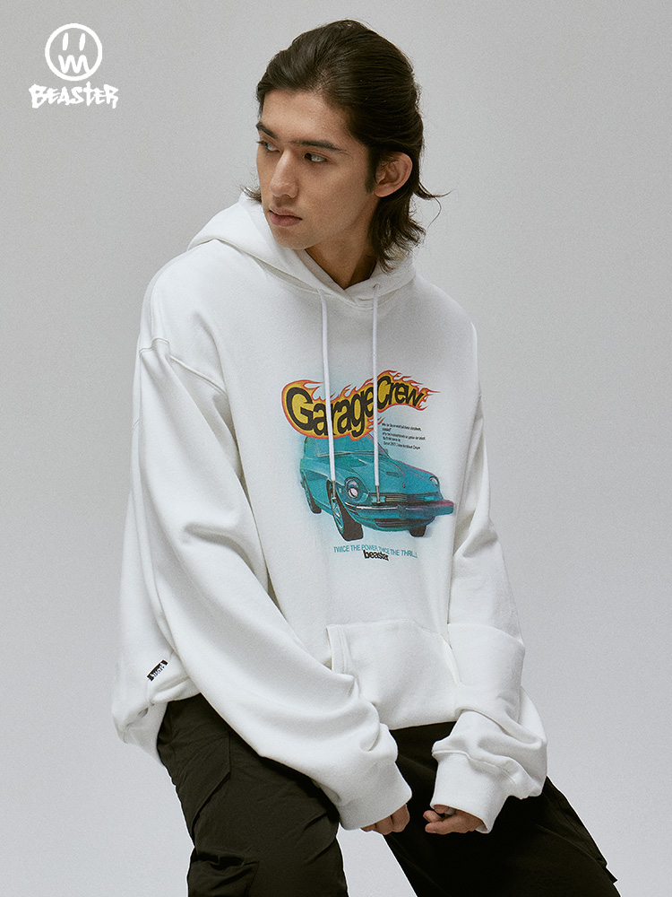 Beaster man's and Women's hoodie sweatshirt BR L027 Streetwear, B31508A126