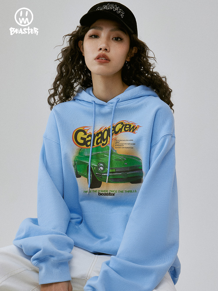 Beaster man's and Women's hoodie sweatshirt BR L027 Streetwear, B31508A126