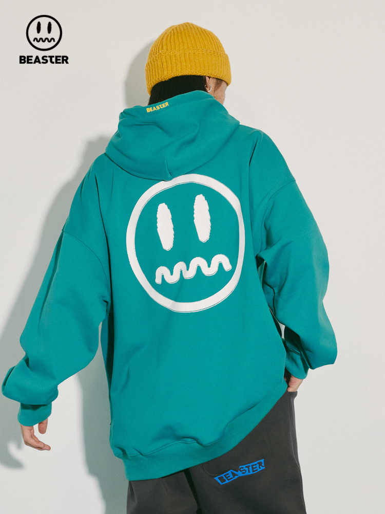 Beaster man's and Women's hoodie sweatshirt BR L030 Streetwear, B142081576-80694