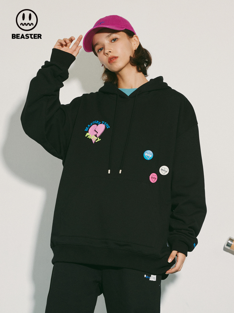Beaster man's and Women's hoodie sweatshirt BR L030 Streetwear, B142081576-80694
