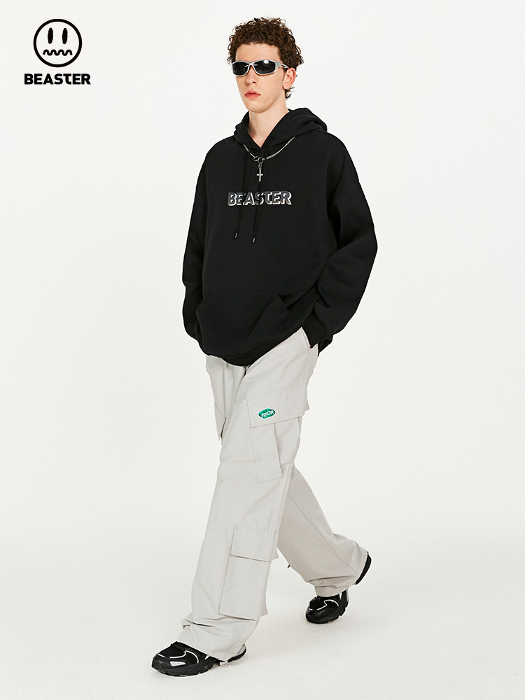 Beaster man's and Women's hoodie sweatshirt BR L031 Streetwear, B23408Y119