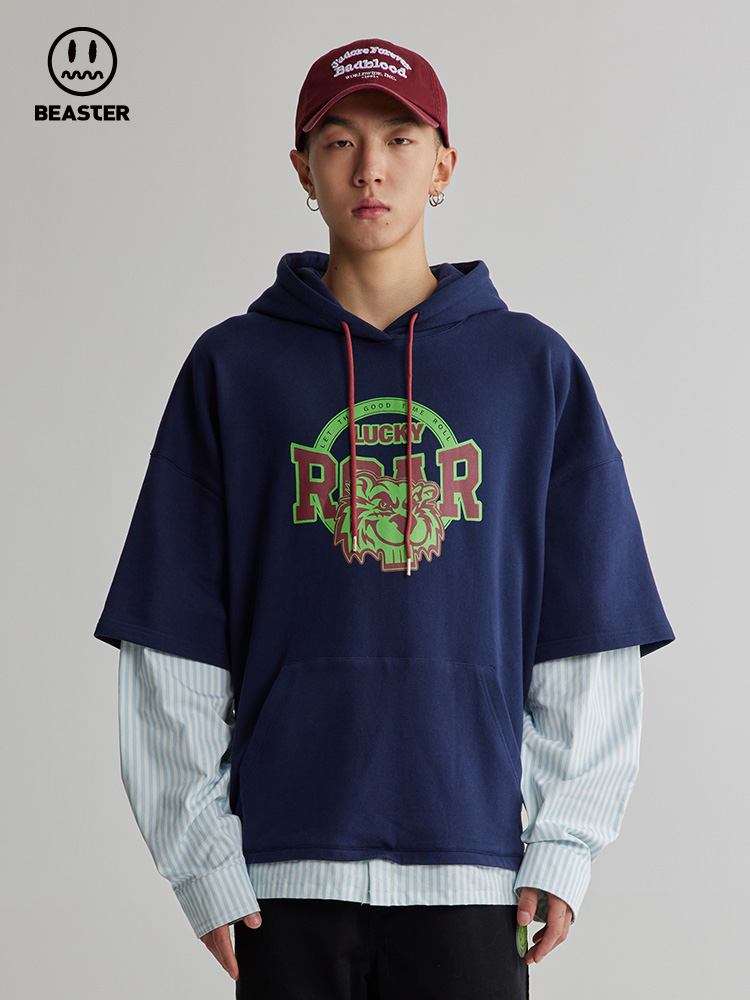 Beaster man's and Women's hoodie sweatshirt BR L033 Streetwear, B21208X003