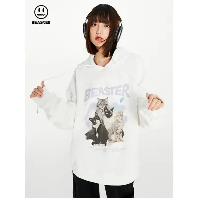 Beaster man's and Women's hoodie sweatshirt BR L045 Streetwear, B23408G020 01