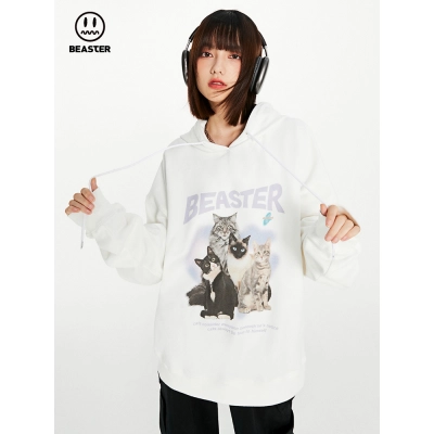  Beaster man's and Women's hoodie sweatshirt BR L045 Streetwear, B23408G020 01