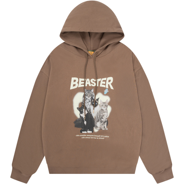 Beaster man's and Women's hoodie sweatshirt BR L045 Streetwear, B23408G020