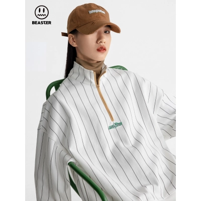 Beaster man's Round neck sweatshirt BR L049 Streetwear, B21202B005 01