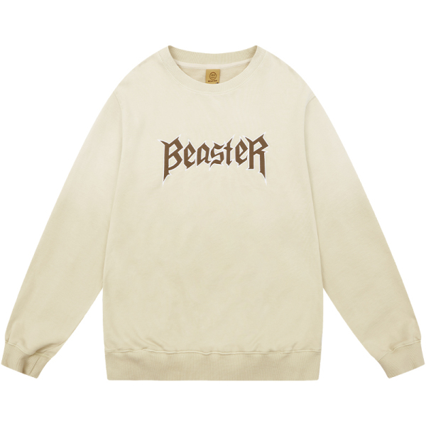 Beaster man's and Women's Round neck sweatshirt BR L051 Streetwear, B23308D008