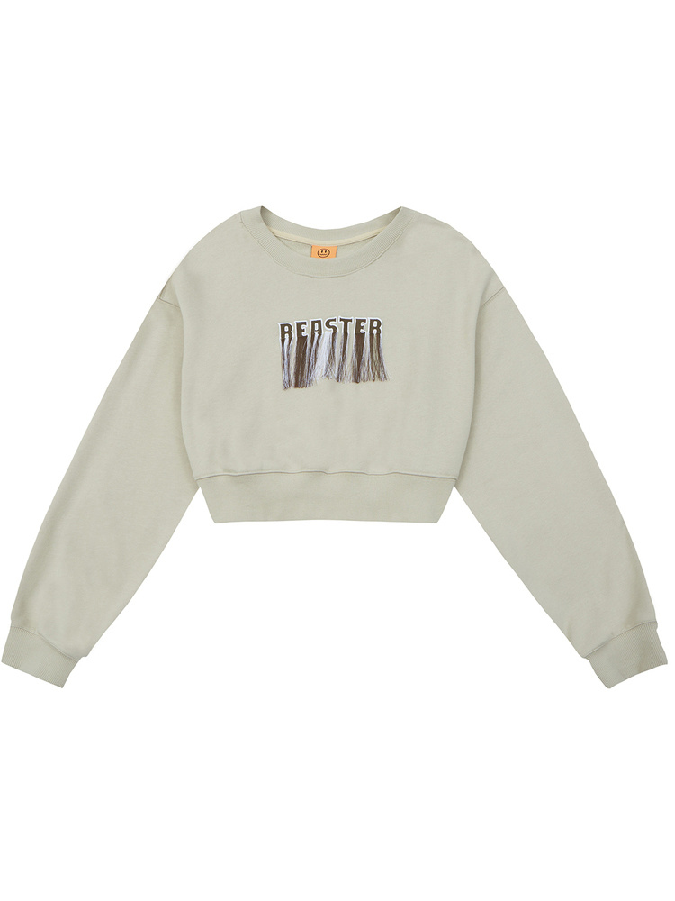 Beaster Women's crew neck sweatshirt BR L036 Streetwear, B23408W057