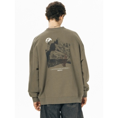 714street Man's and Women's crew neck sweatshirt 7S 029 Streetwear,321352