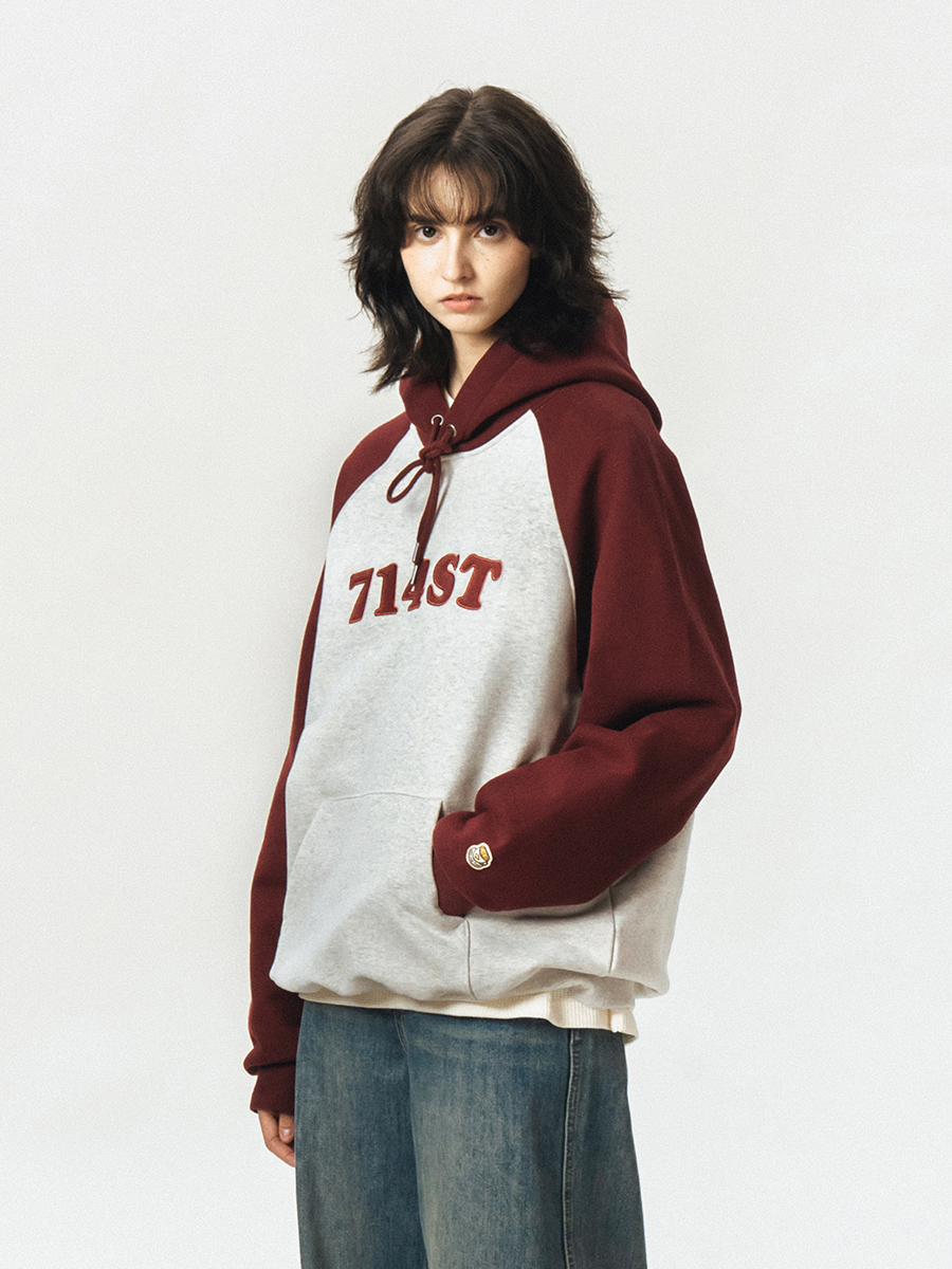 714street Man's and Women's hooded sweatshirt 7S 026 Streetwear,321347