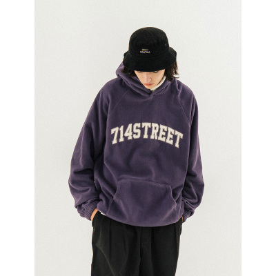 714street Man's and Women's hooded sweatshirt 7S 033 Streetwear,221303