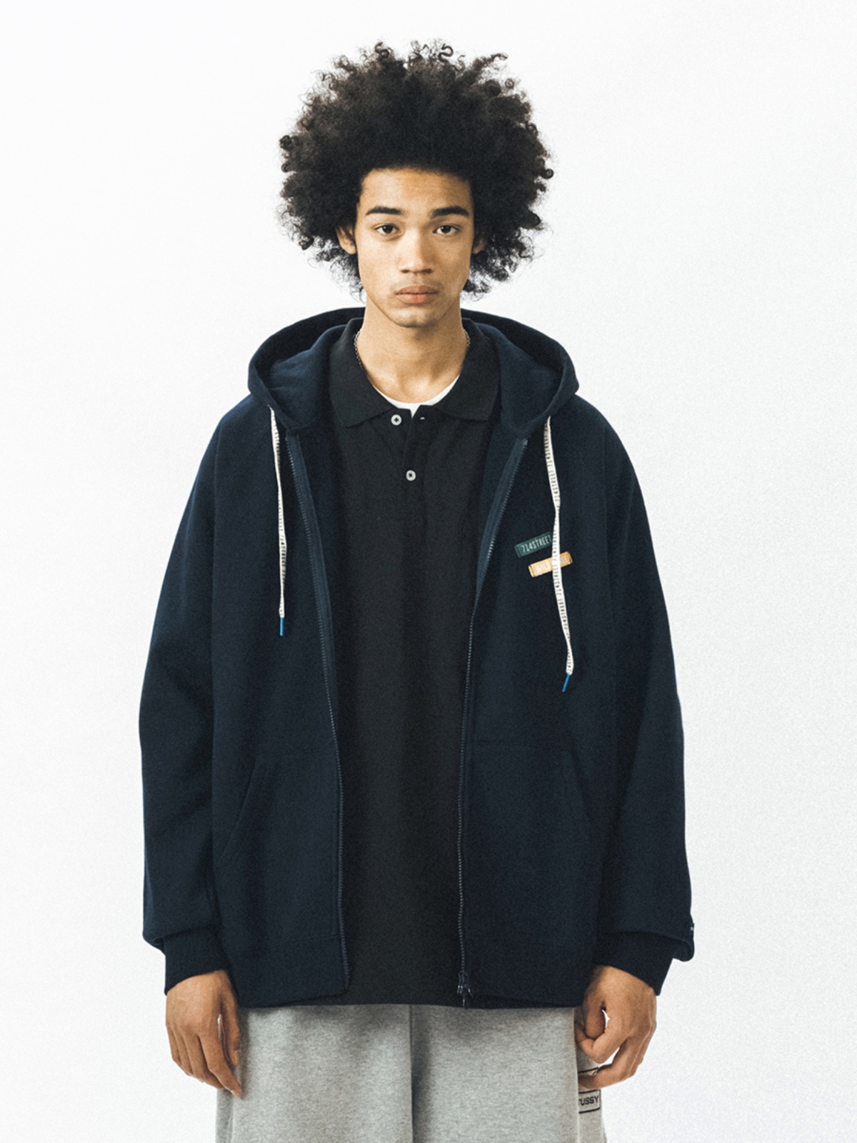 714street Man's and Women's hooded sweatshirt 7S 037 Streetwear,221323