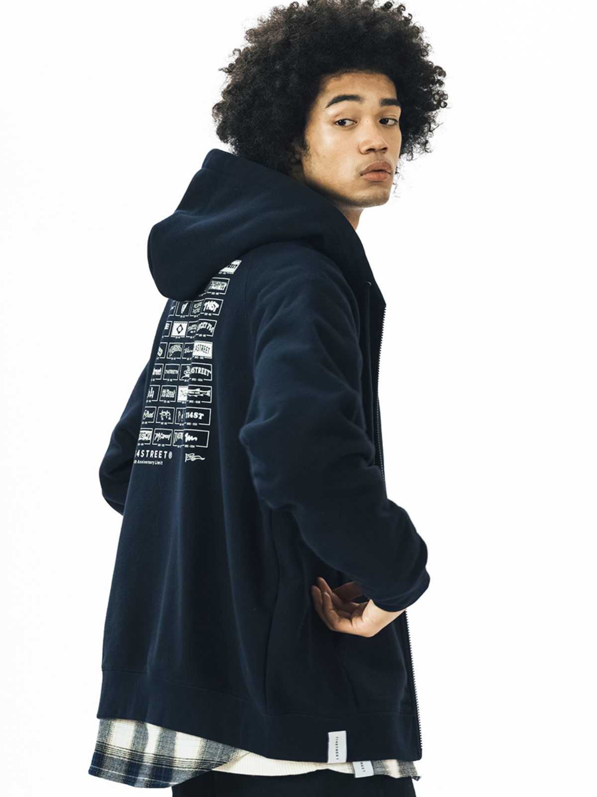 714street Man's and Women's hooded sweatshirt 7S 042 Streetwear,321349