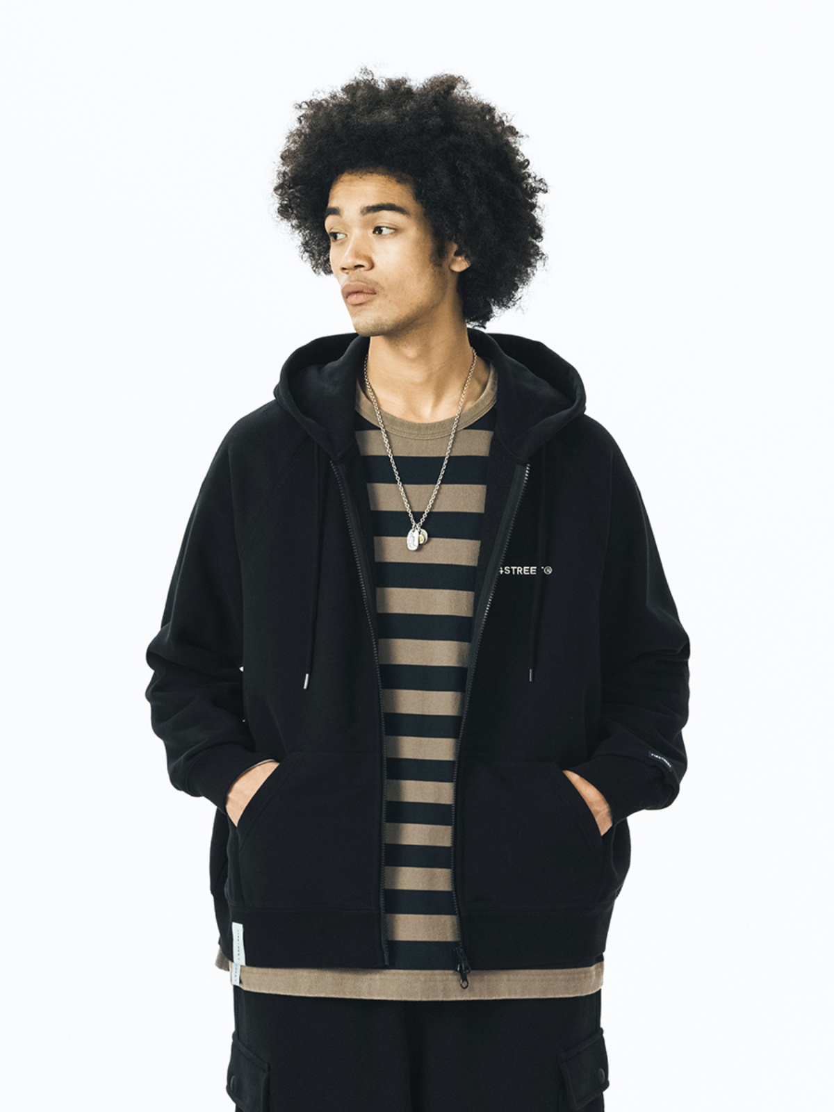 714street Man's and Women's hooded sweatshirt 7S 042 Streetwear,321349