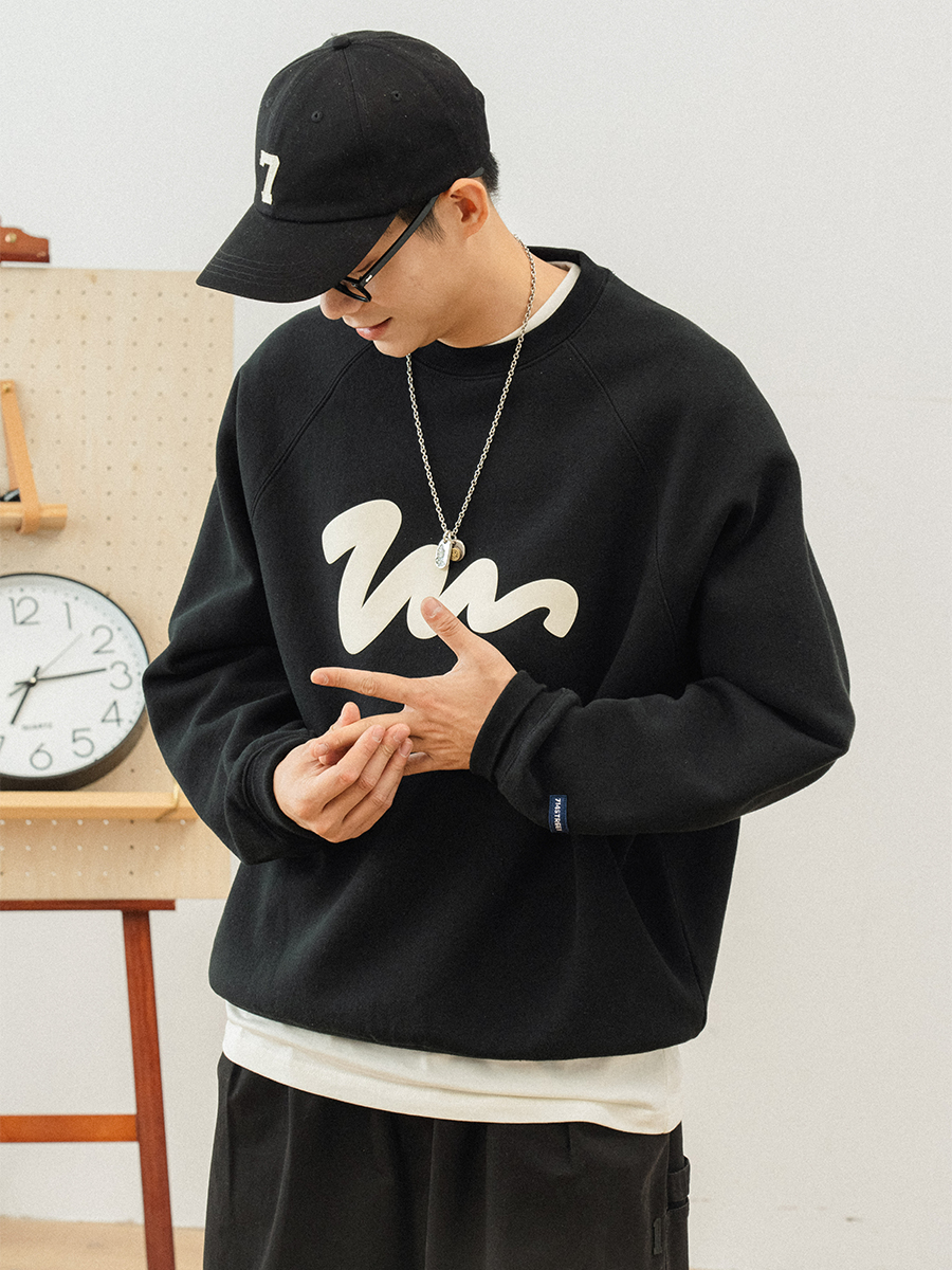 714street Man's and WoMen's crew neck sweatshirt 7S 023 Streetwear,221324