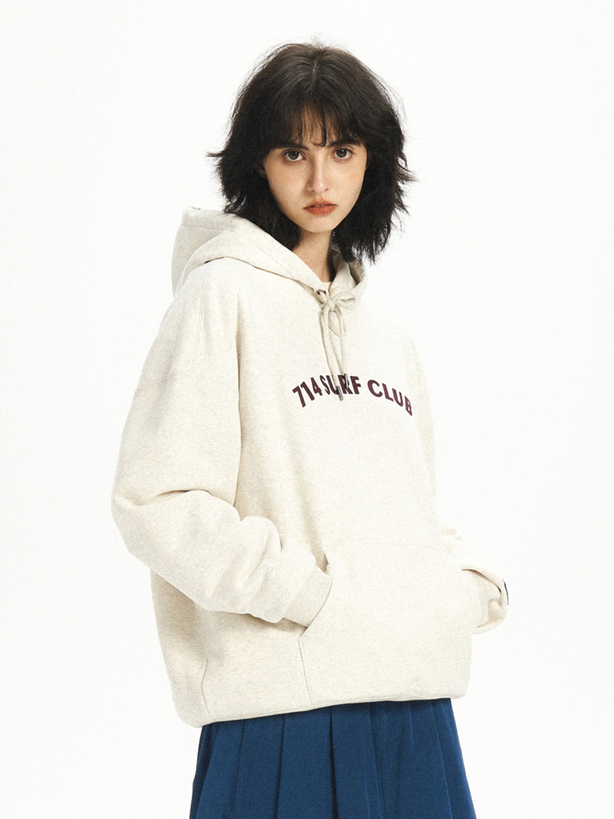 714street Man's and Women's hooded sweatshirt 7S 019 Streetwear, 321350