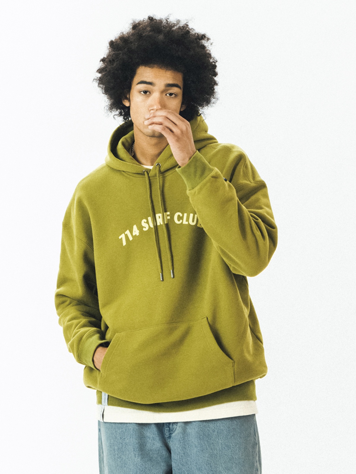 714street Man's and Women's hooded sweatshirt 7S 019 Streetwear, 321350