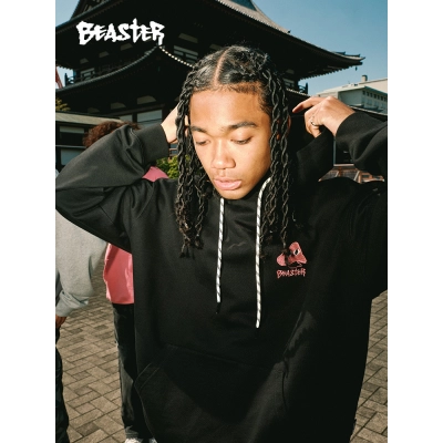  Beaster Man's and Women's hoodie sweatshirt BR L123 Streetwear, B33308B233-186405 02