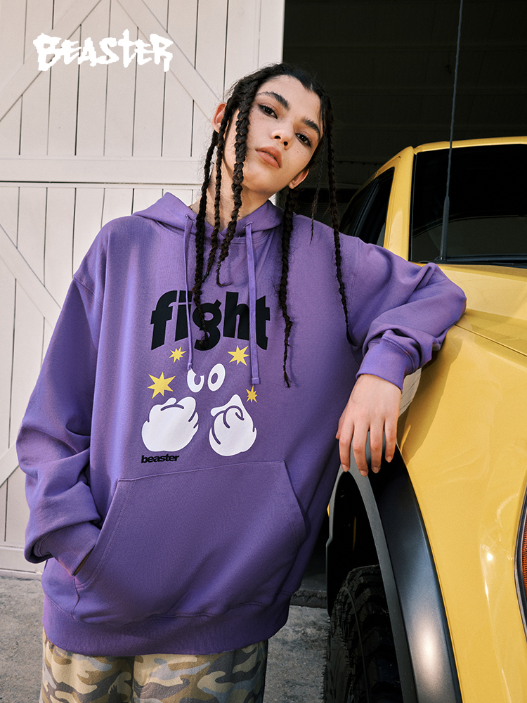 Beaster Man's and Women's hoodie sweatshirt BR L139 Streetwear, B34408S258