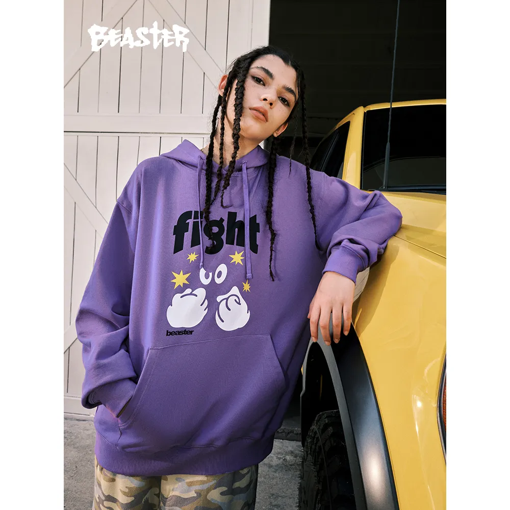 Beaster Man's and Women's hoodie sweatshirt BR L139 Streetwear, B34408S258