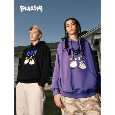  Beaster Man's and Women's hoodie sweatshirt BR L139 Streetwear, B34408S258 01