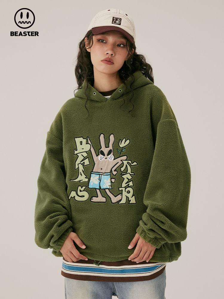 Beaster Man's and Women's hoodie sweatshirt BR L141 Streetwear, B24308B107