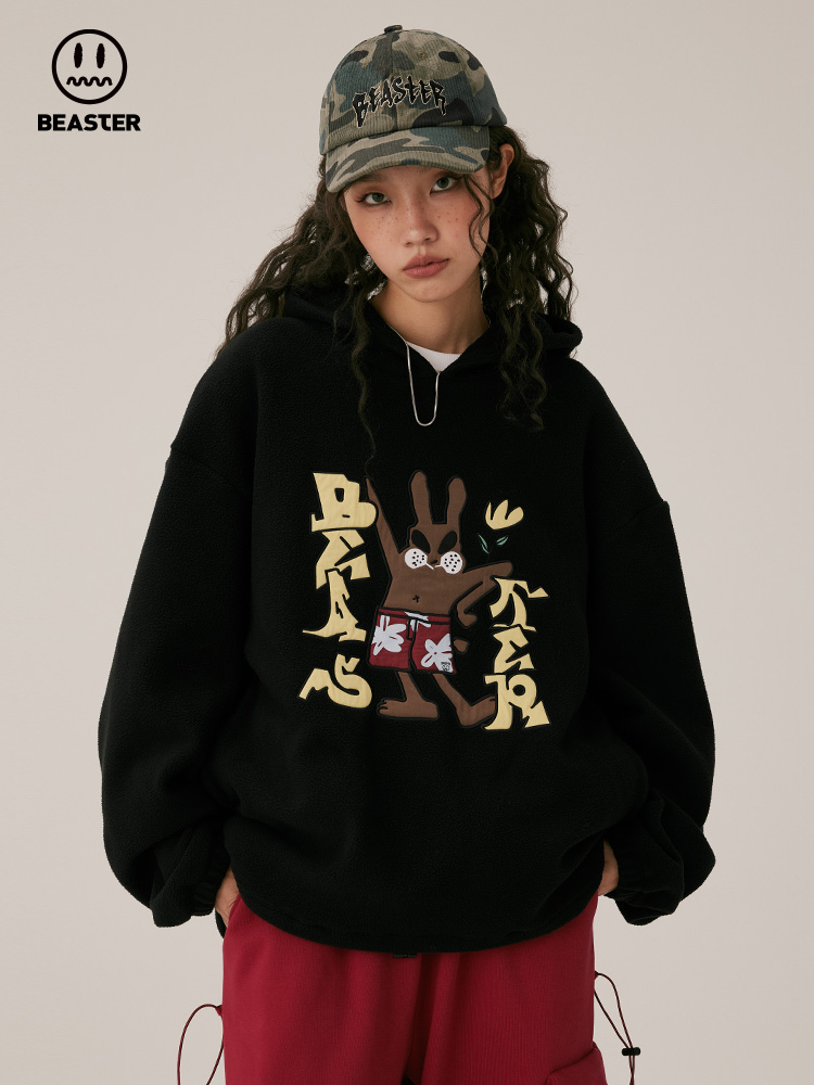 Beaster Man's and Women's hoodie sweatshirt BR L141 Streetwear, B24308B107