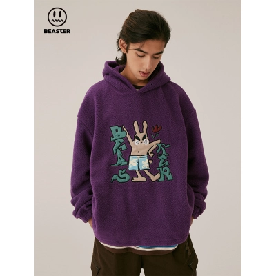  Beaster Man's and Women's hoodie sweatshirt BR L141 Streetwear, B24308B107 01
