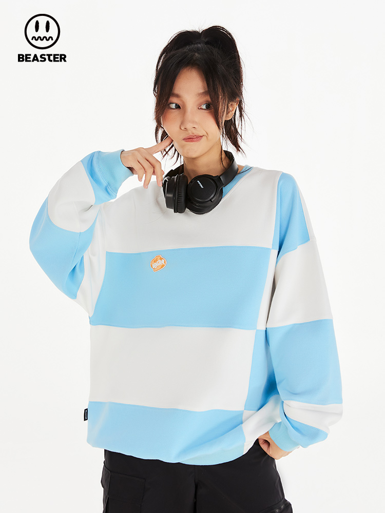 Beaster Man's and Women's Round neck  sweatshirt BR L137 Streetwear, B23308D009