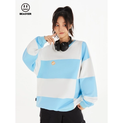 Beaster Man's and Women's Round neck  sweatshirt BR L137 Streetwear, B23308D009 01