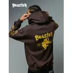 Beaster Man's hoodie sweatshirt BR L146 Streetwear, B33308A261