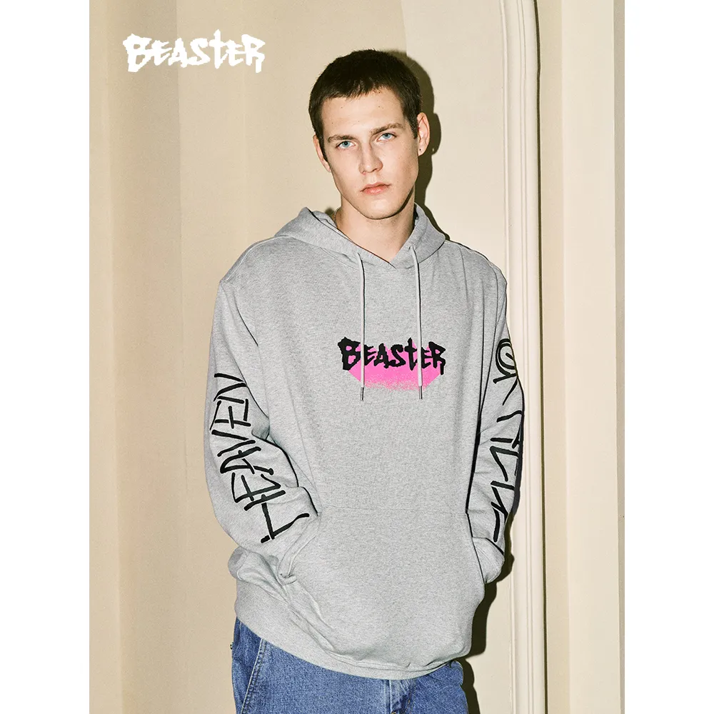 Beaster Man's hoodie sweatshirt BR L146 Streetwear, B33308A261