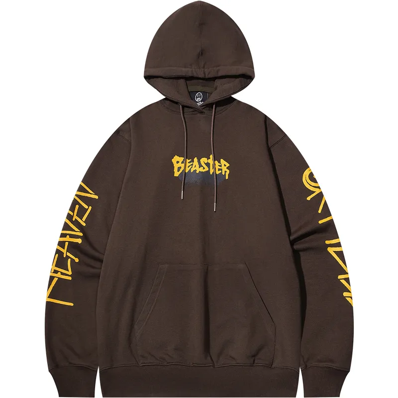 Beaster Man's hoodie sweatshirt BR L146 Streetwear, B33308A261