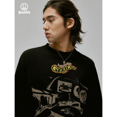 Beaster Man's Round neck sweatshirt BR L134 Streetwear, B31508A124