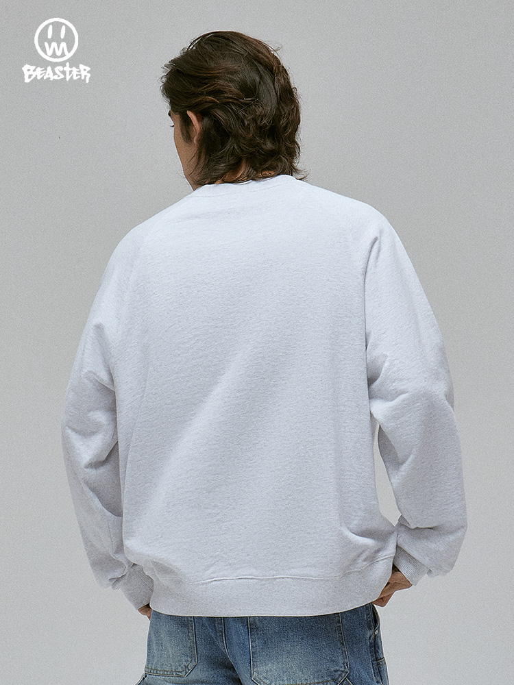 Beaster Man's Round neck sweatshirt BR L134 Streetwear, B31508A124
