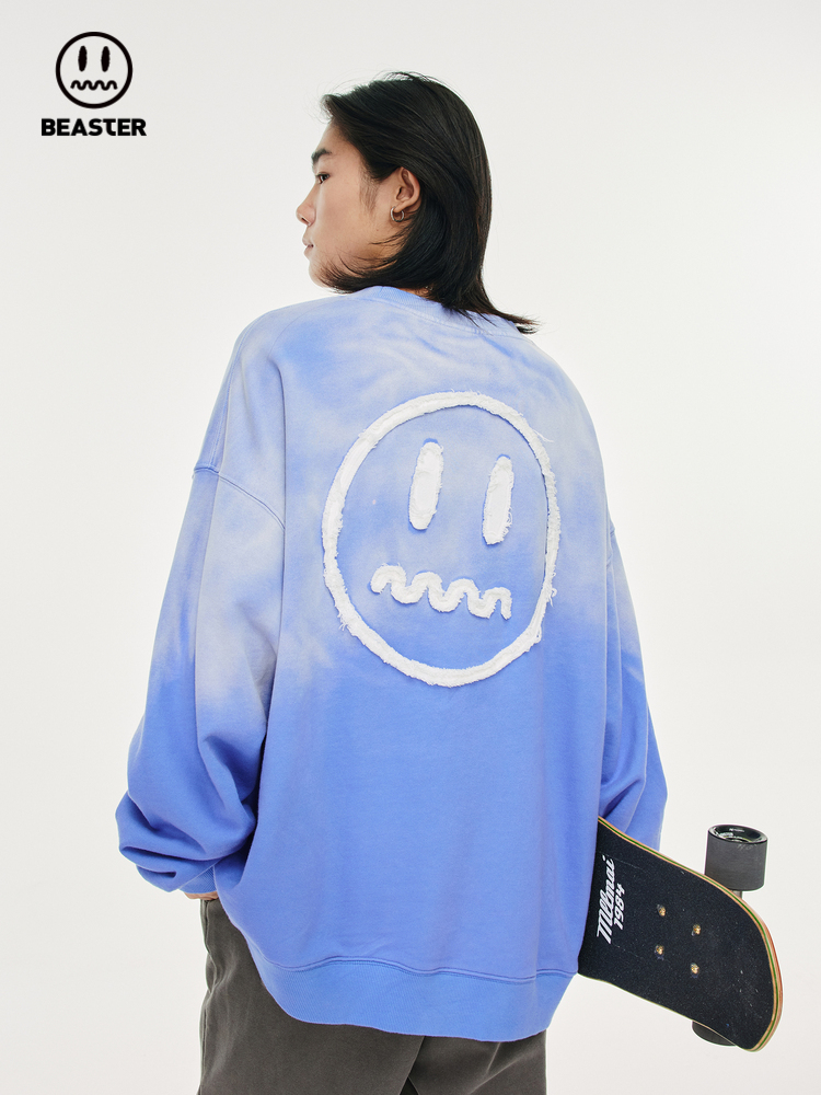 Beaster man's and Women's Round neck sweatshirt BR L079 Streetwear, B141081108