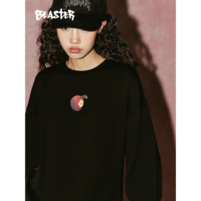 Beaster man's and Women's crew neck sweatshirt BR L055 Streetwear, B035073056 02