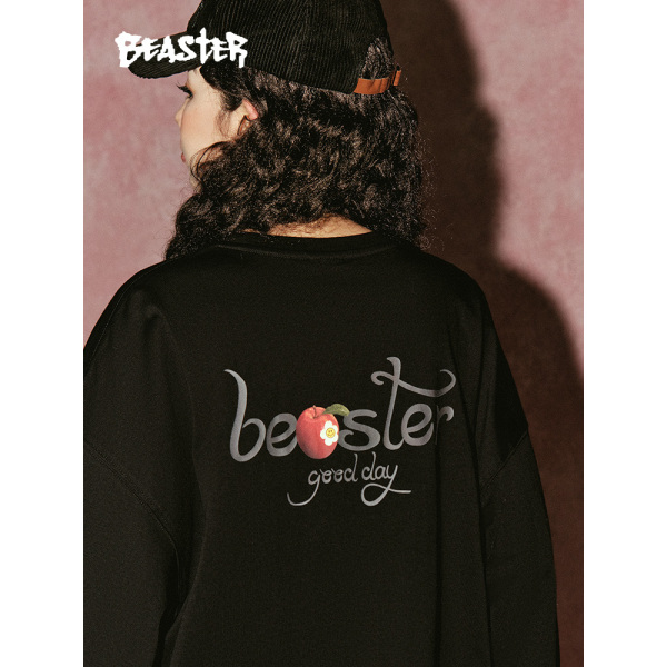 Beaster man's and Women's crew neck sweatshirt BR L055 Streetwear, B035073056