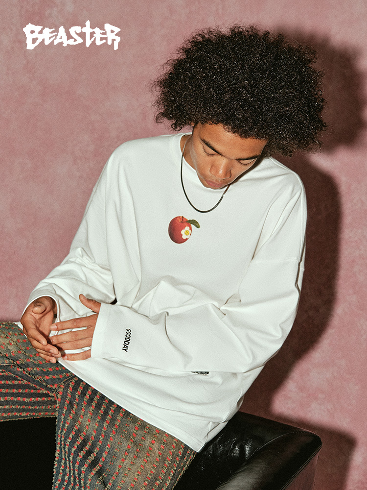 Beaster man's and Women's crew neck sweatshirt BR L055 Streetwear, B035073056