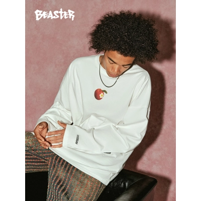 Beaster man's and Women's crew neck sweatshirt BR L055 Streetwear, B035073056 01