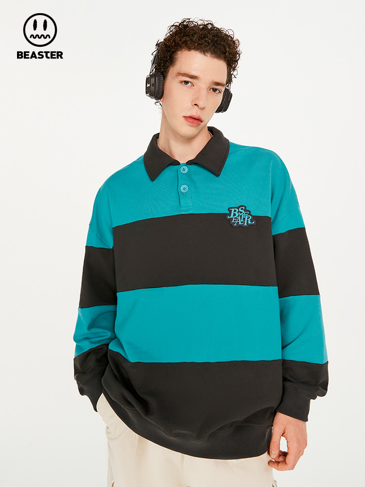 Beaster man's and Women's Round neck sweatshirt BR L121 Streetwear, B24208W063